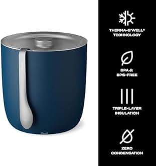 S'well Ice Bucket with Tongs, 68oz, Azurite