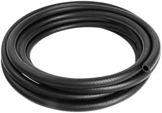 5/16 Inch (8mm) ID Fuel Line Hose, 20 FT 300PSI Push Lock NBR Rubber Hose for Automotive