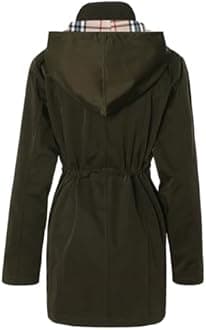 SaphiRose Women Waterproof Long Rain Jacket Long Waterproof Rain Jacket (pack of 1)