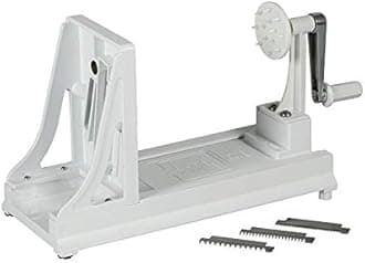 BenrinerBN5WH Turning Slicer, BPA-Free Plastic, White