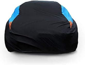 MORNYRAY Waterproof All Weather Snow proof UV Protection Windproof Outdoor Full car Cover, Universal Fit for Sedan (Length 194-206 inch, Black)