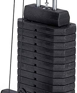 Body Tech PVC Weight Stack Spare Plates for Gym Machines. (5Kg Each) (30)