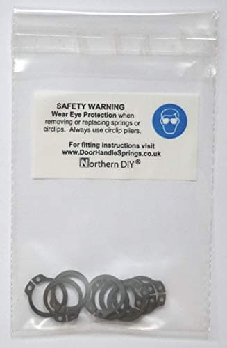 Door Handle Spring Replacement Circlip (Pack of 10)