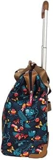 Lily Bloom Designer Under the Seat Tote Cabin Luggage Collection - 15 Inch Patterned Carry on Bag For Women - Lightweight Suitcase with 2 Rolling Wheels, Sloth To Me, 15 X 8 X 15 inches