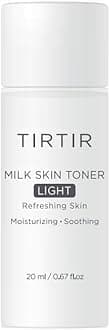 Milk Skin Rice Toner Light | Instant Hydration with 4% Niacinamide, Pantenol, Lightweight, Pore-Tightening, Vegan, Acne-Prone, Oily Skin, Fungal Acne Safe, Korean Skin Care, 0.67 Fl Oz