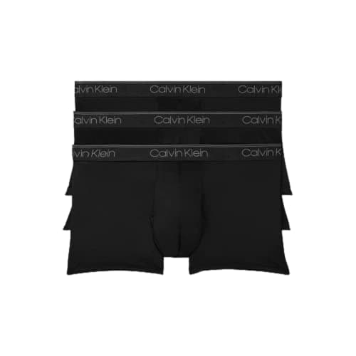 Calvin Klein mens Micro Stretch 3-pack Low Rise Trunk Trunks (pack of 3)