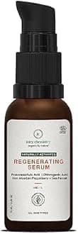 Juicy Chemistry Regenerating Serum, 10 ml, for Anti-Ageing and Mature Skin - Certified Natural Face Serum with Mountain Pepperberry & Sea Fennel, Fights Skin Aging, For Youthful Skin