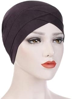Women Wrap Turban Hat Turban Muslim Scarf Women Solid Cap Ruffle Wrap Baseball Caps Baseball Apparel