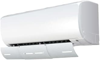 AIR WING Slim, Length & Angle Adjustable Air Conditioner Deflector helps Cooling/Heating Air Circulation, Anti Blast, Wind Baffle and Direction, Anti-Condensation