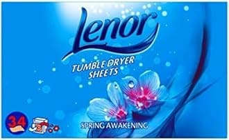 LENOR Tumble Dryer Sheets Spring Awakening 34 Sheets (Pack of 3)