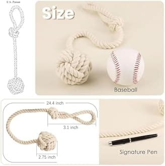 Melaluxe 4 Pack Curtain Tiebacks - Heavy Duty Curtain Rope Tieback, Handmade Rural Decorative Curtain Holdbacks (Grey)