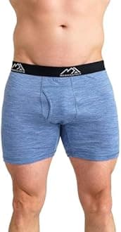 Merino.tech Merino Wool Underwear Men - 100% Merino Wool Boxers for Men