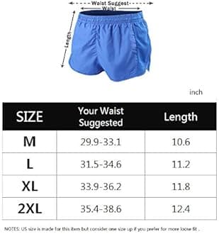 Muscle Alive Men's Sport Running 1 Inch Elite Split Running Shorts with Side Mesh Panel Quick Dry Shorts