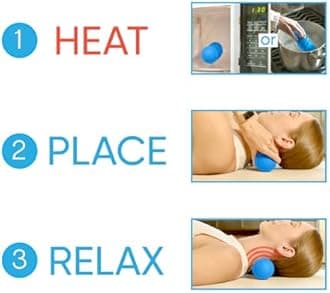 Deep Tissue Massage Roller - Dr. Cohen’s Heatable acuBack for Back & Neck Pain