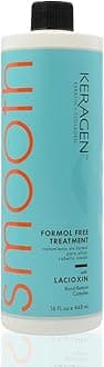 Keragen Brazilian Keratin Smoothing Treatment | Formaldehyde-Free Blowout for Frizzy, Dry, or Damaged Hair | Smooth, Silky Results | Fine to Medium Hair | 16 Oz