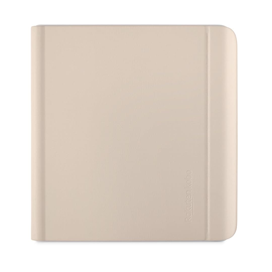 Libra Colour SleepCover Case | Sand Beige Notebook | Sleep/Wake Technology | Built-In 2-Way Stand | Vegan Leather | Compatible with 7” Kobo Libra Colour eReader
