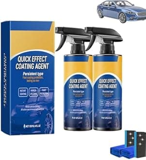 Car Coating Spray,Quick Effect Coating Agent for Car (2PCS)