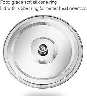 Commercial Large Capacity Catering Urn, 40L/50L/60L/70L Hot Water Boiler Dispenser, Stainless Steel, 30-110°C Temperature Control for Cafe, Office, Home,70L