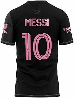Messi 10 Miami Black Football T-Shirt 2024-2025 (Kid's & Men's)