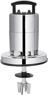 Stainless Steel Madhani Heavy Duty Peculate Butter Milk, Lassi, Cream, Curd Valona Machine Butter Maker Churn - Medium Size 5 to 7 Ltr (Valona Machine)