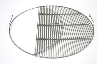 Slow 'N Sear SnS Grills 26" Stainless Steel Hinged Replacement Charcoal Cooking Grate