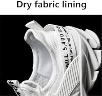 Tallboost Sneakers, Height Boosting Shoes for Men, Breathable Knit Slip on Walking Running Shoes Comfort Non Slip Work Sport Athletic Trainer with Insole