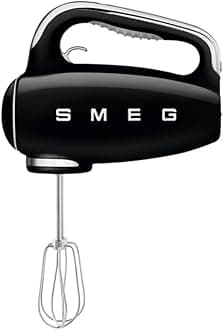 Smeg Black 50's Retro Style Electric Hand Mixer