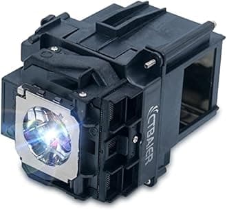 CTBAIER ELP76 for Epson ELPLP76 PowerLite Pro G6270W G6050W G6550WU G6750WU G6800 G6900WU G6970WU EB-G6900WU EB-G6970WU EB-G6550WU EB-G6570WU EB-G6450WU EB-G6050WNL Projector Replacement Lamp Bulb