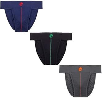 omtex Athletic Neo Stretchable Supporter Back Covered with Cup Pocket, Ideal for Workout and Sports Quick Dry Moisture Wicking Underwear (Pack of 2)