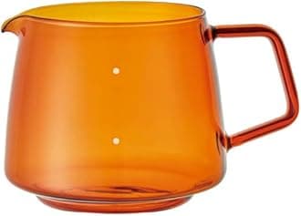21749 SEPIA Jug, 4 cups, Amber, Microwave and Dishwasher Safe, Scale Included