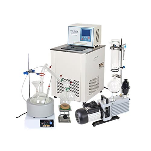 5L Short Path Distillation Standard Set w/Vacuum Pump & Chiller