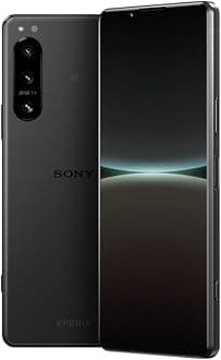 Sony Xperia 5 IV - 6.1 Inch 21:9 Wide HDR OLED- 120Hz Refresh rate- Compact- Triple lens (with ZEISS T* coating)- 3.5 mm audio jack- Android 12- SIM free- 8GB RAM- 128GB Storage- Dual SIM hybrid-Black