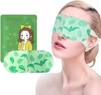 Heated Eye Mask, 3 Packs Masks for Dark Circles and Puffiness Dry Eyes Stress Relief Disposable Steam Mask, Works Better with Eye Cream, Portable for Beauty Personal Care - Unscented