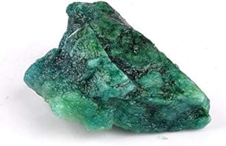 gemhub Healing Crystal Green Emerald 43.00 Ct. Natural Untreated Rough Certified Emerald Stone for Jewelry, gemstone, zambian - green emerald