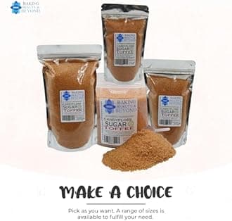 Baking Beauty and Beyond Premium Candy Floss Sugar 200g - Toffee Flavour