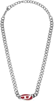 Men's 2 tone Stainless Steel with lobster clasp closure Chain necklace
