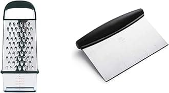 OXO Good Grips Box Grater (1 EA) and Scraper & Chopper