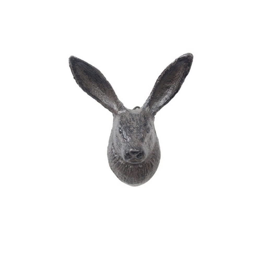 Cast Iron Decorative Rabbit Hook 5" - Wall