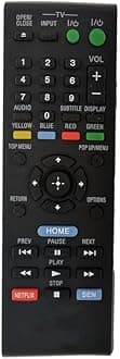 HT 93 Compatible Remote for Sony Blu ray DVD RMT-B119 BDP-BX59 BDP-S390 BDP-S590 BDP-BX110 BDP-S1100 BDP-S3100 BDP-BX310 BDP-BX510 BDP-S580 DP-BX510 BDP-BX59 BDP-BX39 Home Theatre System
