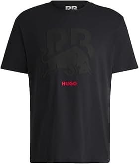 HUGO mens F1 2024 Racing Bull Team Logo Tshirt F1 2024 Racing Bull Team Logo Tshirt (pack of 1)