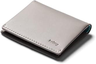 BellroySlim Sleeve (Slim Leather Bifold Wallet) - Grey Lagoon