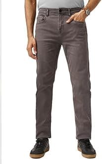 The Pant Project Men's Slim Fit Stretchable Jeans Denim Cotton Pants Stylish Ankle Length Jean