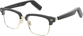 Bluetooth Audio Smart Glasses with Blue Light Filter LensesSmart Calls to Wake up Voice Assistants to Answer Calls/Listen to musicFashion Cool Glasses,black