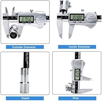 Kynup Digital Caliper, Calipers Measuring Tool with IP67 Waterproof, Absolute...