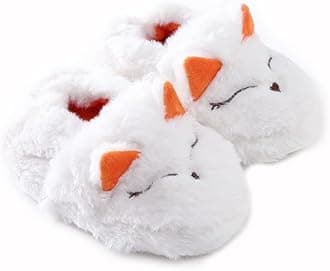 Baby Girls' Cartoon Indoor Anti Slip House Slippers