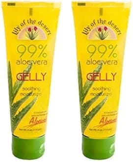 Lily Of The Desert Aloe Vera Gelly 4 oz Gel (Pack of 2)