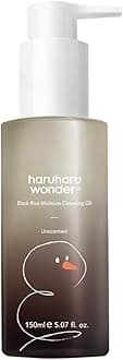 HARUHARU wonder Black Rice Moisture Cleansing Oil, (Christmas Limited Edition), Korean Facial Cleanser, Makeup Remover, Holiday stocking stuffers, 5.07 fl.oz