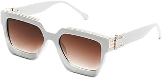 Square Sunglasses Mens Women UV400 Protection Retro Thick Frame Millionaire Designer Luxury Ladies Sun Glasses Gold Edge Male Sunnies Outdoor Punk Party Holiday