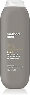 Men 2-in-1 Shampoo + Condtioner, Cedar + Cypress, 14 Ounces