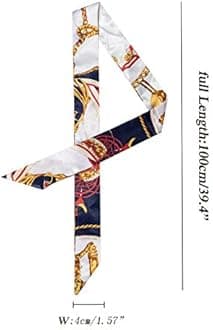 kcctoo 2/6/10Pack Scarf Bags for Women Handbag Scarfs Band Hair Neck Scarves Fashion Gifts